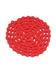 YBN Chain 1/2x1/8x112 1/Speed Red.